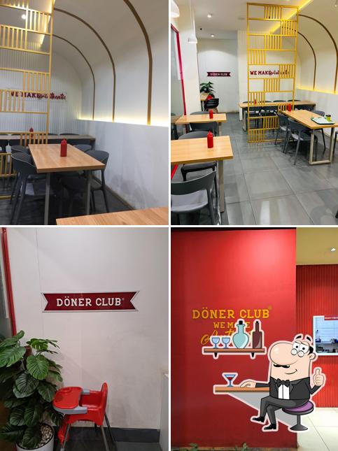 The interior of Döner Club Kottakkal