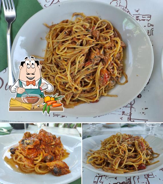 Spaghetti alla bolognese al Il Vecchio Salus -