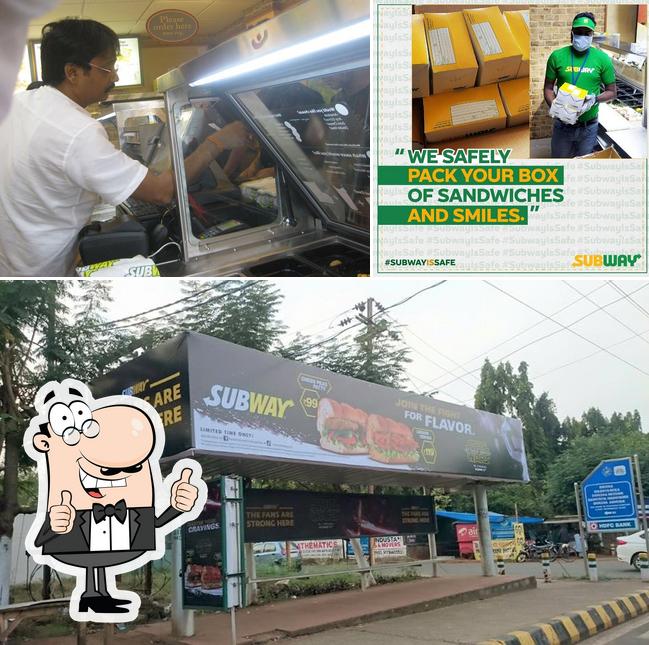 Look at the image of Subway : BBSR