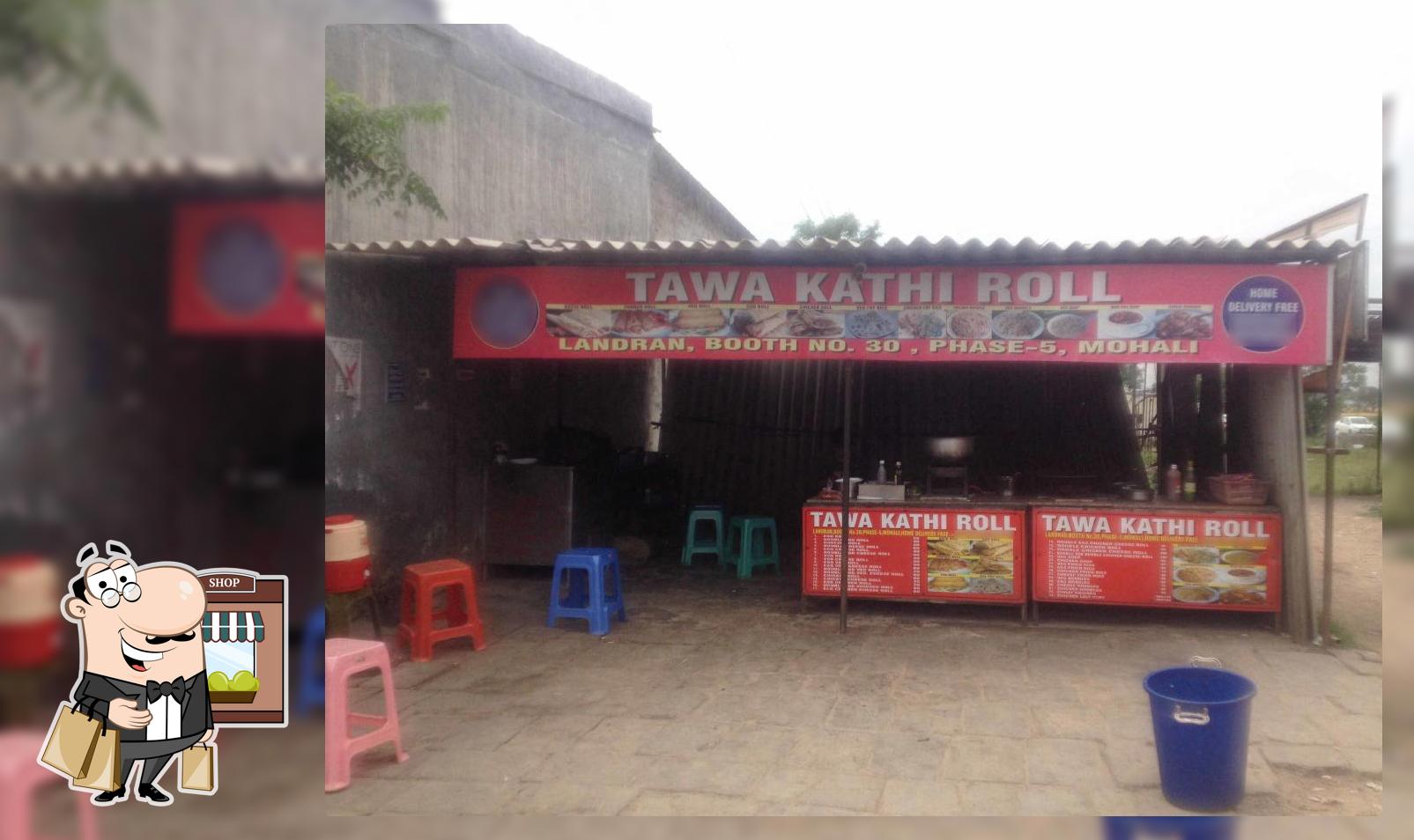 Tawa Kathi Roll