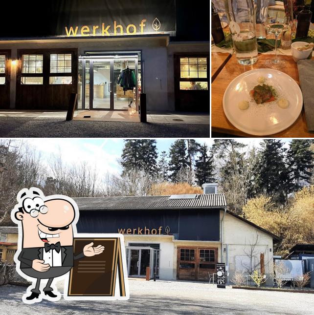 Voici l’image affichant la extérieur et table à manger sur Restaurant Werkhof