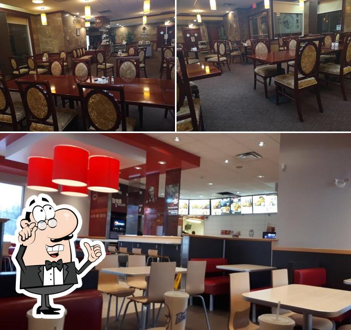 L'intérieur de KFC