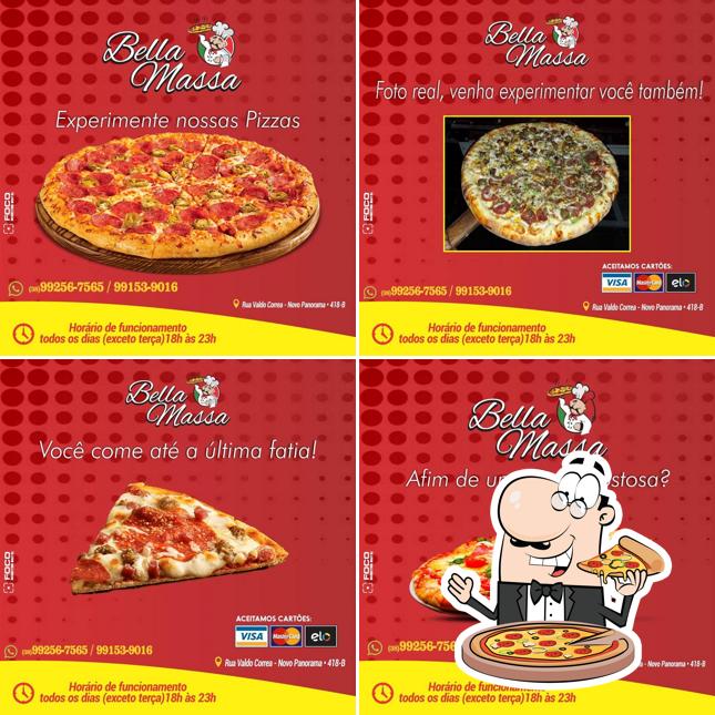 Pizzaria e lanchonete Bella Massa Salinas MG