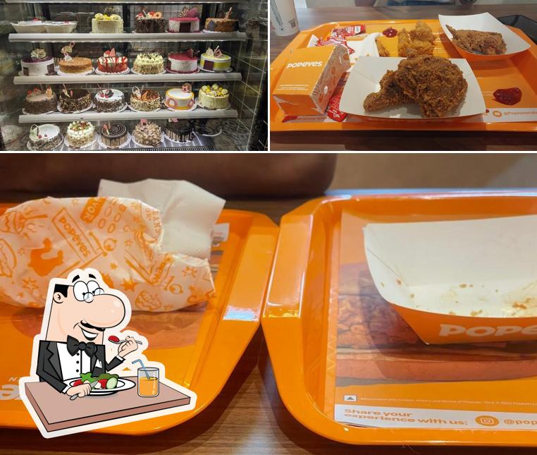 Food at Popeyes - Famous Louisiana Chicken
