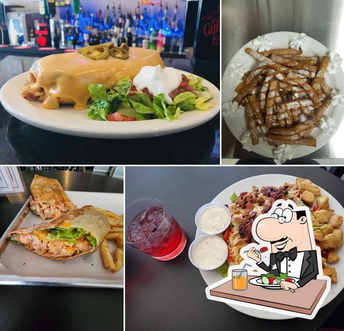 Meals at AJ's Sports Grille & Smokehouse