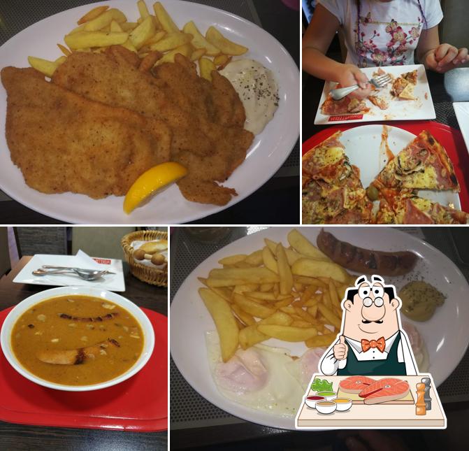 Fish and chips al Catering Gastro team