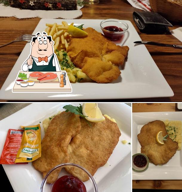Fish and chips al Trattoria Egarter