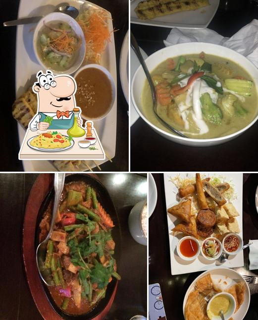 Platos en Auryn Thai Cuisine