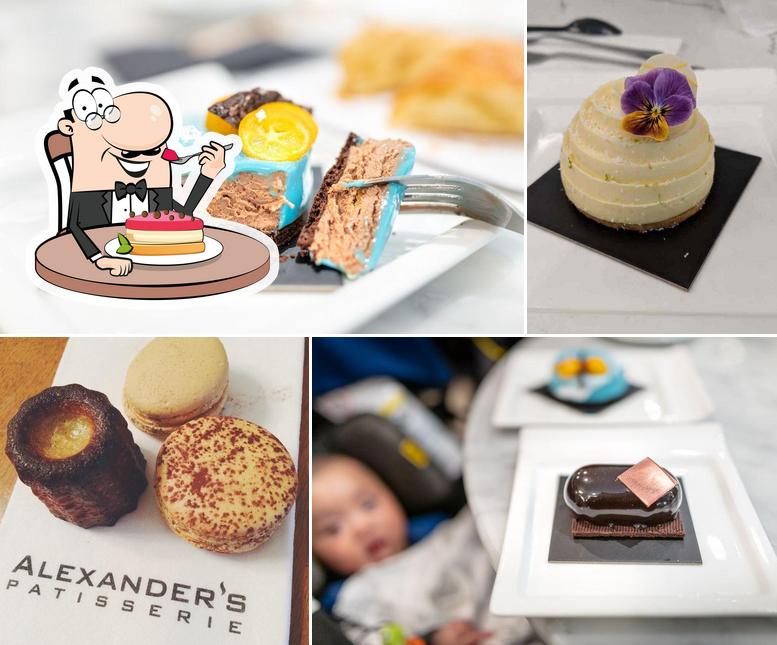 "Alexander's Patisserie" представляет гостям разнообразный выбор десертов