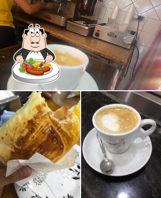 Comida em Café Marigot