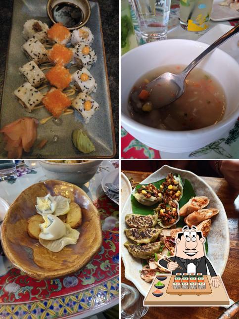 Pick various sushi options