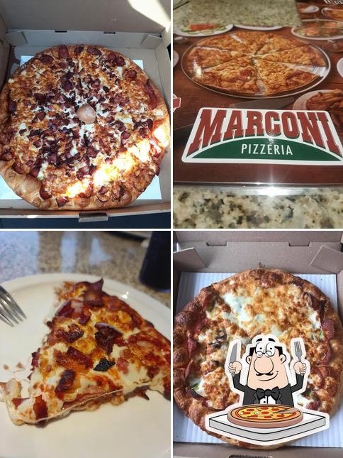 Prenez des pizzas à Marconi Pizzeria