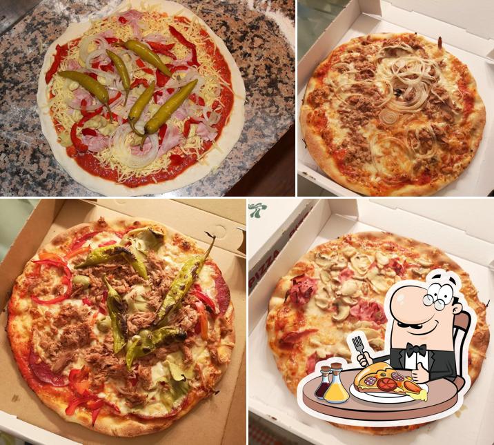 Choisissez des pizzas à Pizza bei Mario