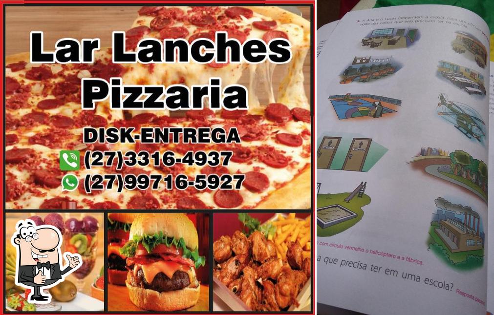 Here's a pic of Lar Lanches e Pizzaria