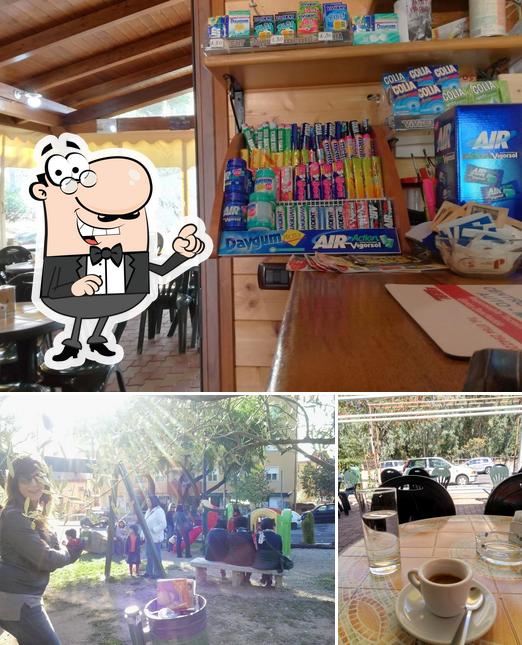 La foto della interni e area giochi di Snack Bar La Pineta