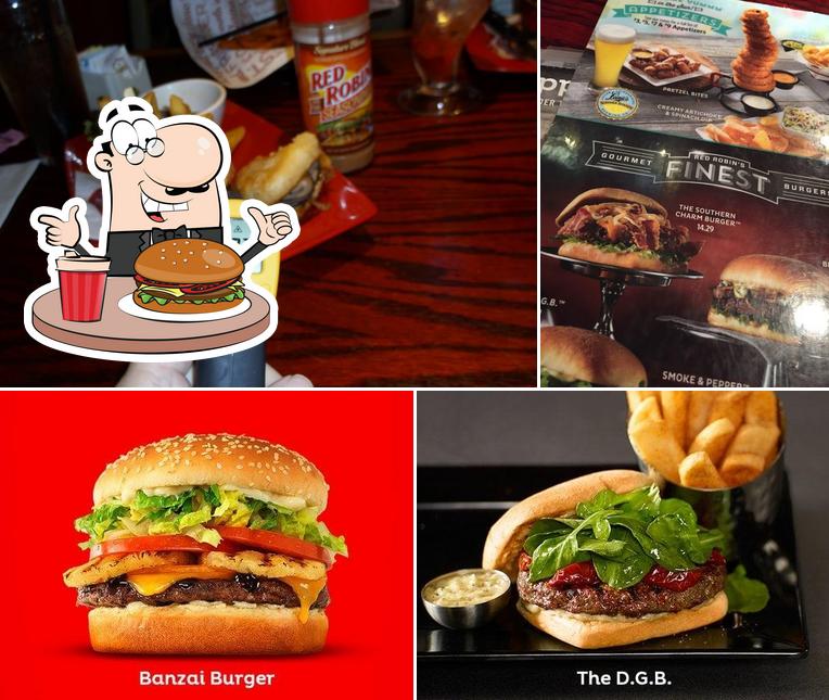 Order a burger at Bob's Burger Express