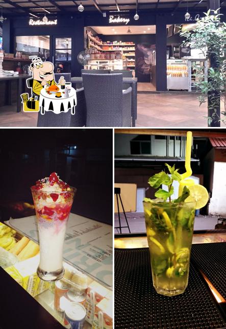 The restaurant's food and interior