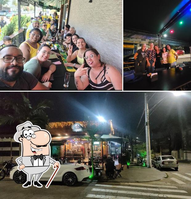 O exterior do Bar do Rogério