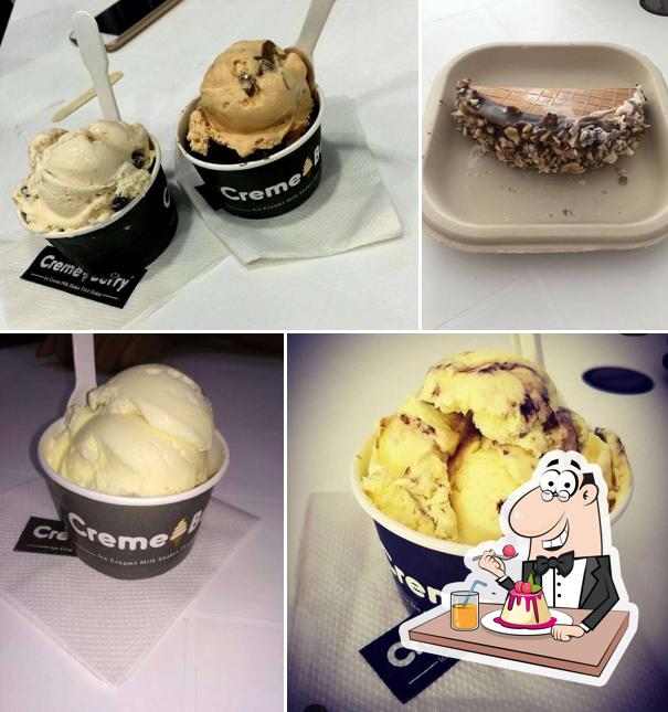 Creme Berry serves a number of sweet dishes