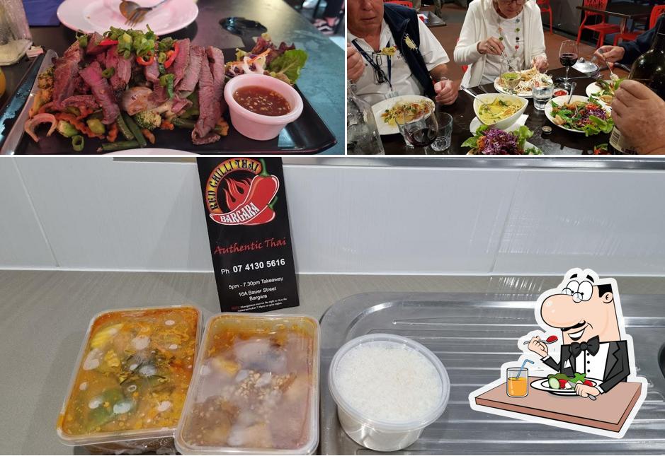 Red Chilli Thai Bargara in Bargara Thai restaurant menu and reviews