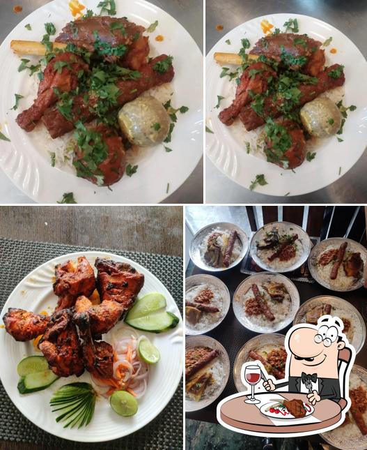 Get meat dishes at ONE MILE FOOD COURT