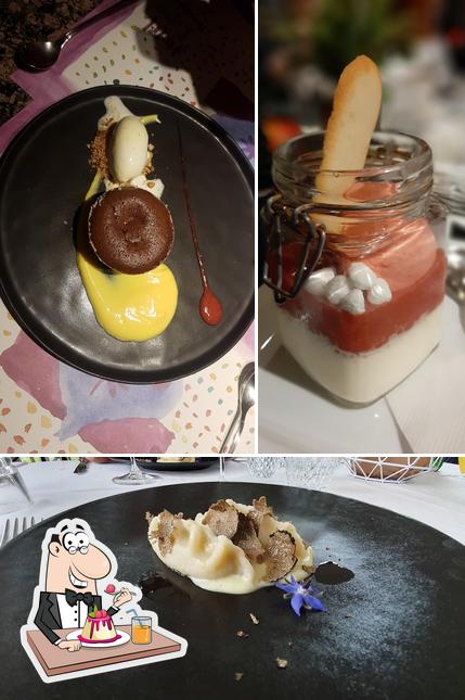 "Hotel & Restaurant Lipa" предлагает большое количество десертов