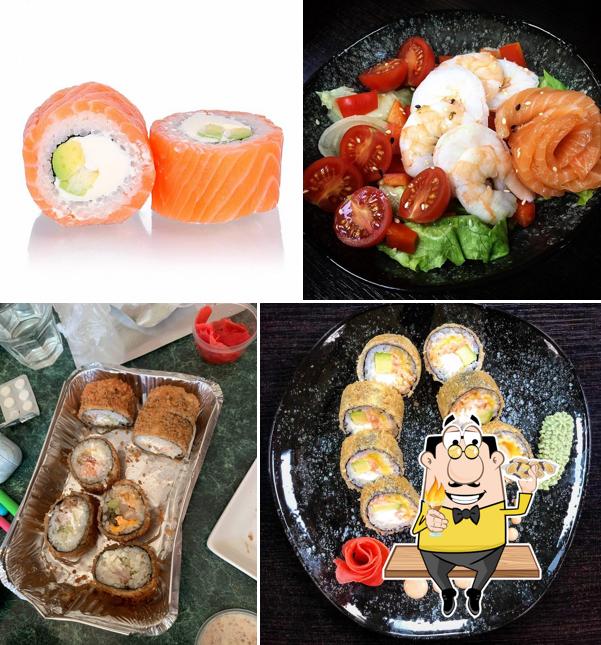 Посетители "Tokyo Sushi" могут попробовать разные блюда из морепродуктов
