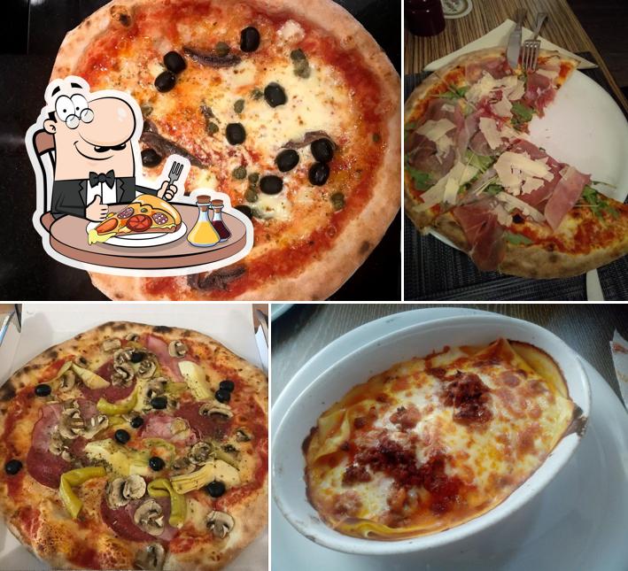 Kostet eine Pizza bei Villa della Farina Holzofenpizza