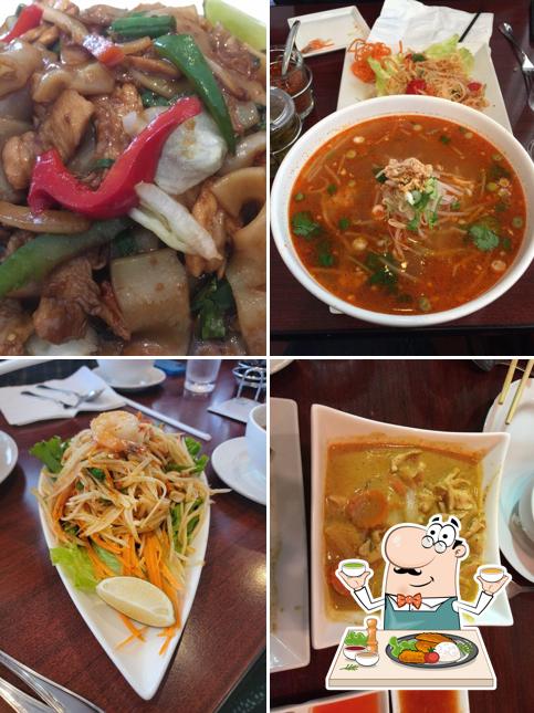 Meals at The Thai Pan Restaurant