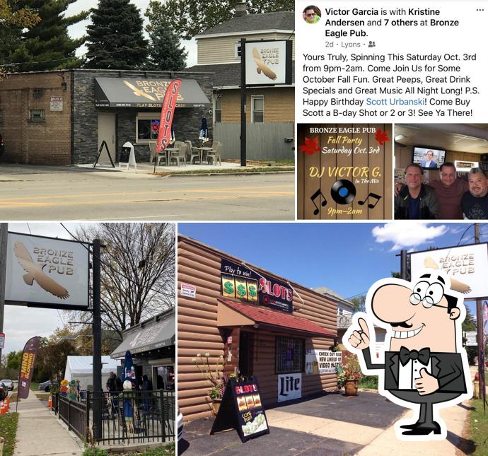 Bronze Eagle Pub in Lyons Restaurant menu and reviews