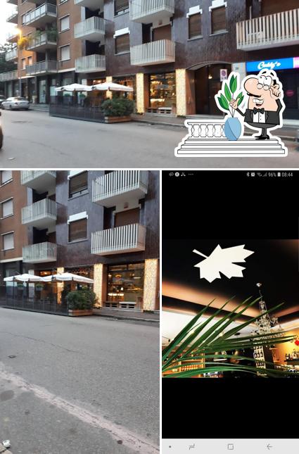 Gli esterni di Wood Café