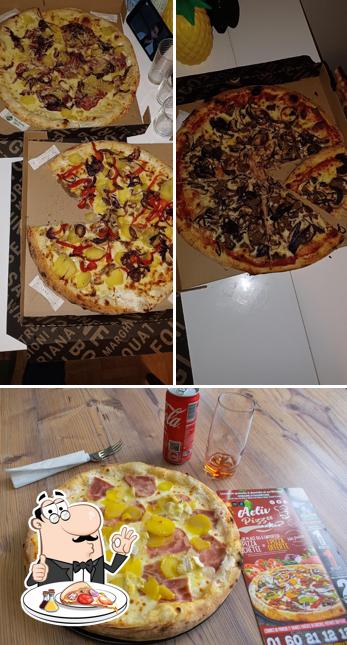 Choisissez des pizzas à Activ Pizza - Mitry-Mory