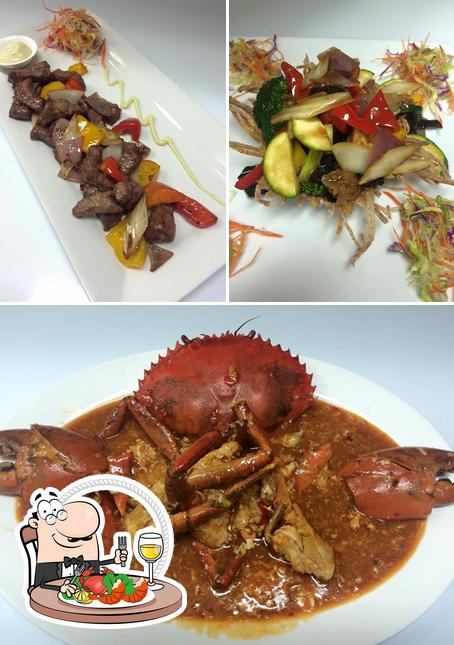 Order seafood at Coral Sea Phoenix Seafood restaurant