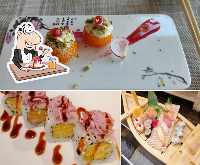 i-sushi 中餐 寿司 亚洲风味 propone un'ampia gamma di dolci
