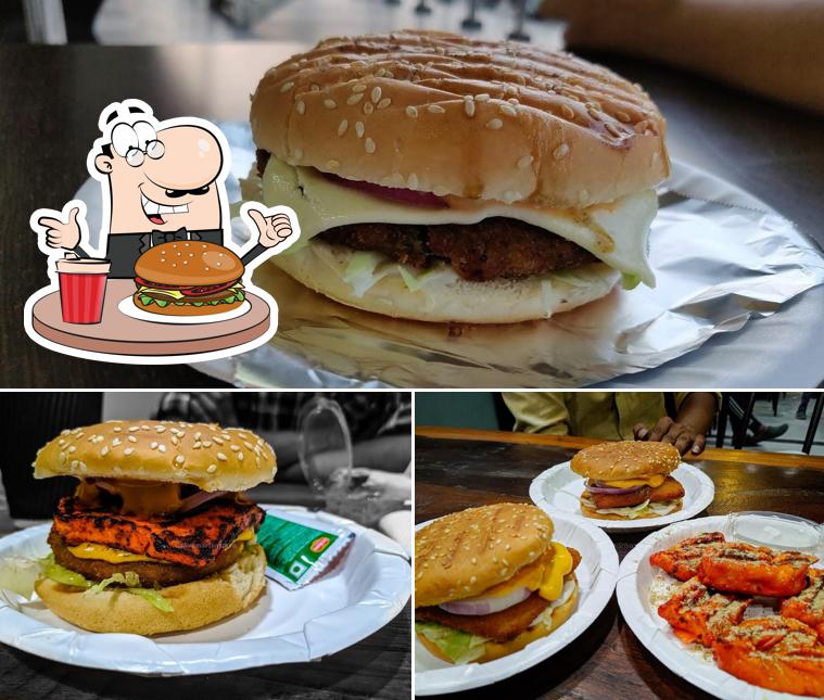 Treat yourself to a burger at The Foodies Bar