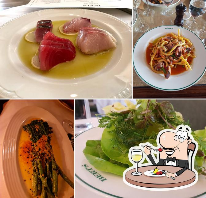 Bert's Bar and Brasserie in Newport Restaurant menu and reviews