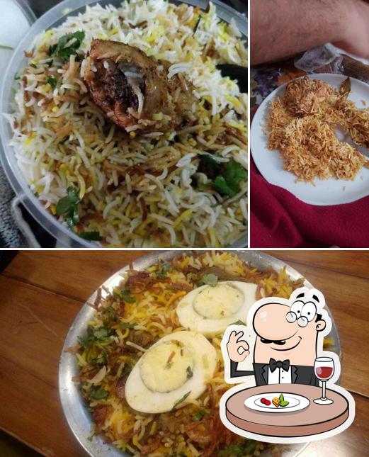 Food at Biryani Blues