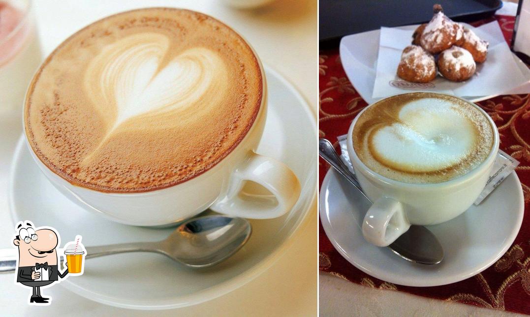 Genießt ein kühles Getränk im Bar Gelateria Pasticceria Povoledo