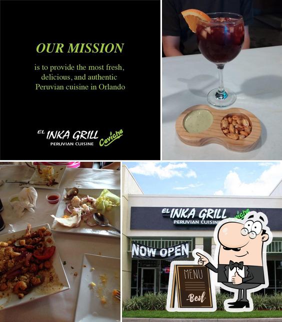El Inka Grill, 4106 Town Center Blvd in Orlando Restaurant menu and