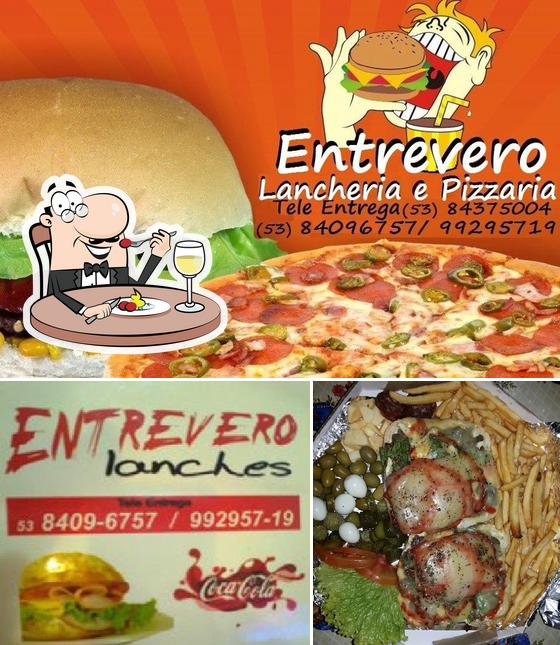 Comida em Entrevero Lancheria e Pizzaria