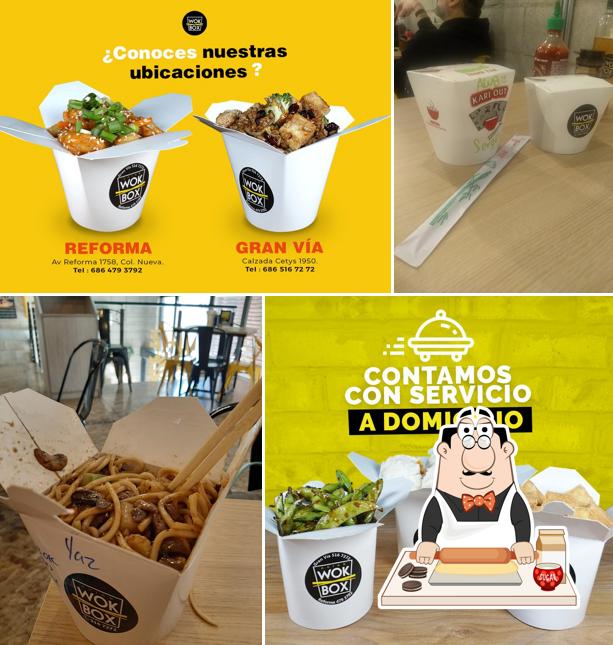 Asian Wok Box Gran Via, Mexicali Asian restaurant menu and reviews