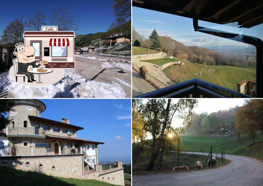 Puoi goderti l'aria fresca da seduto all'esterno di Ristorante Valpiana