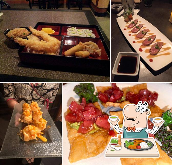 Food at UMAMI Japanese Restaurant & Sushi Bar