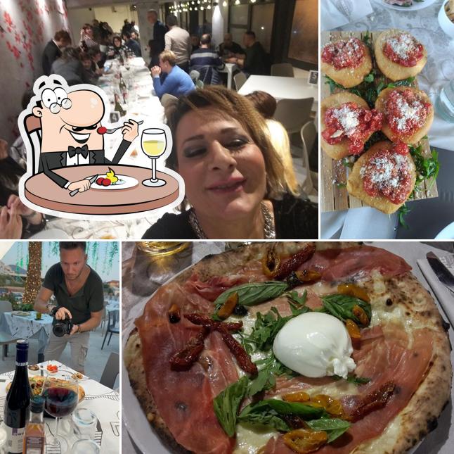 Platti al La pizza di Aniello Mansi