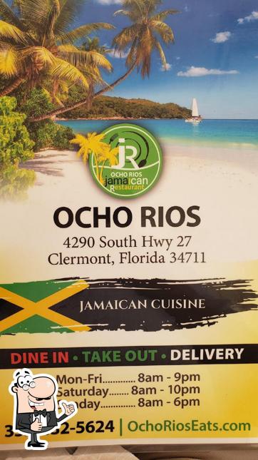 Ocho Rios Jamaican Restaurant in Clermont Restaurant menu and reviews