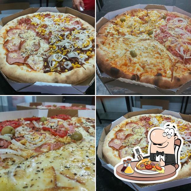 Consiga pizza no Markito hamburgueria e pizzaria