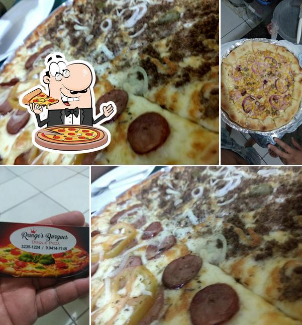 Experimente pizza no Ranger's Burgues