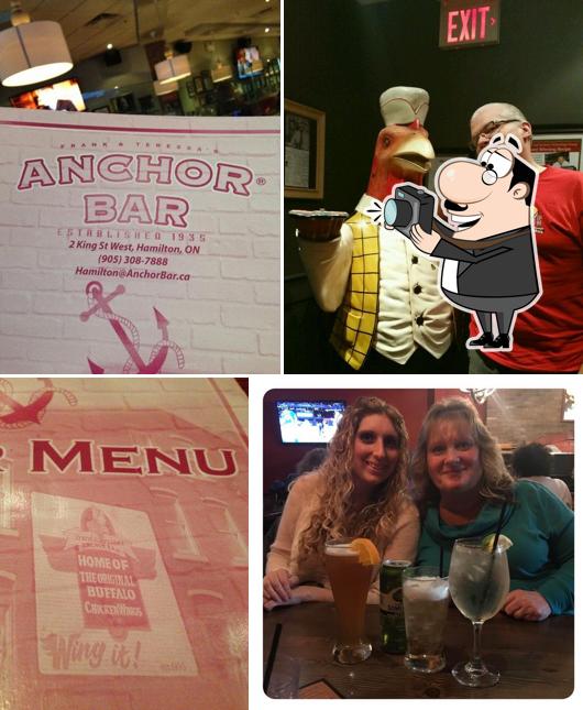 Menu of Anchor Bar, Hamilton, 120 King St W reviews and ratings