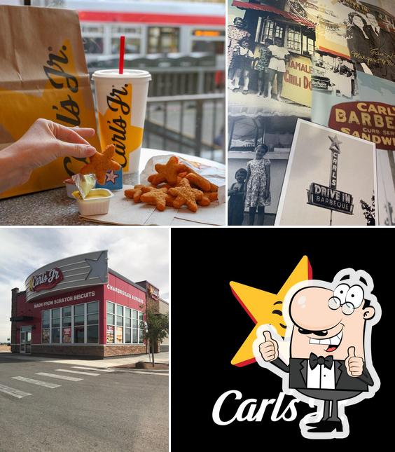 Carl's Jr., 11300 St Suite C in El Paso Restaurant menu and