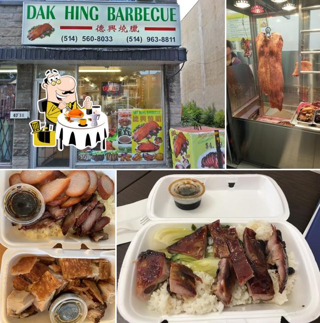 Platos en Dak Hing Barbecue